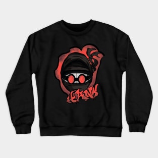 Madness combat hank head graffiti Crewneck Sweatshirt